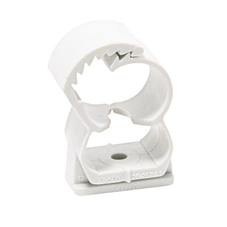 Produkta attēls plastmasas klips Abranyl ABT balts